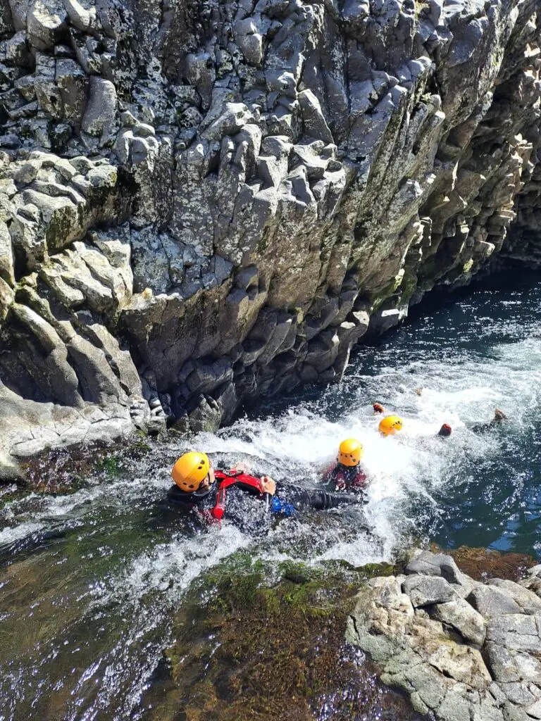 canyoning pour les sportifs à la réunion