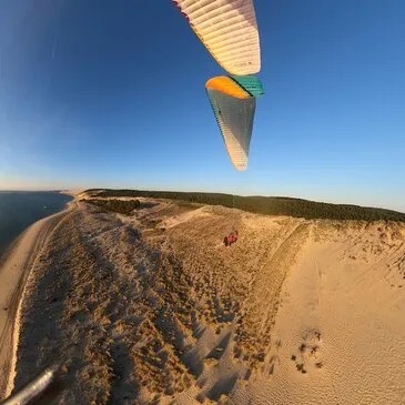 Baptême en Parapente à Arcachon à la Dune du Pilat