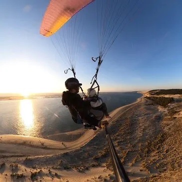 découvrir la dune du pilat en parapente