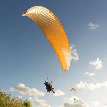 découvrir la dune du pilat lors d'un baptême en parapente