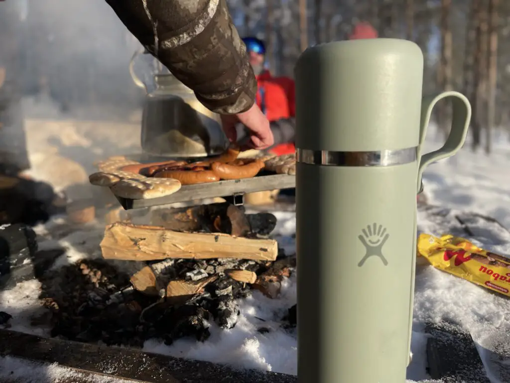 Hot Flask & Cup Hydro Flask testé en laponie suédoise