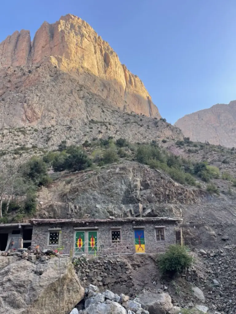 Taghia spot d'escalade au Maroc
