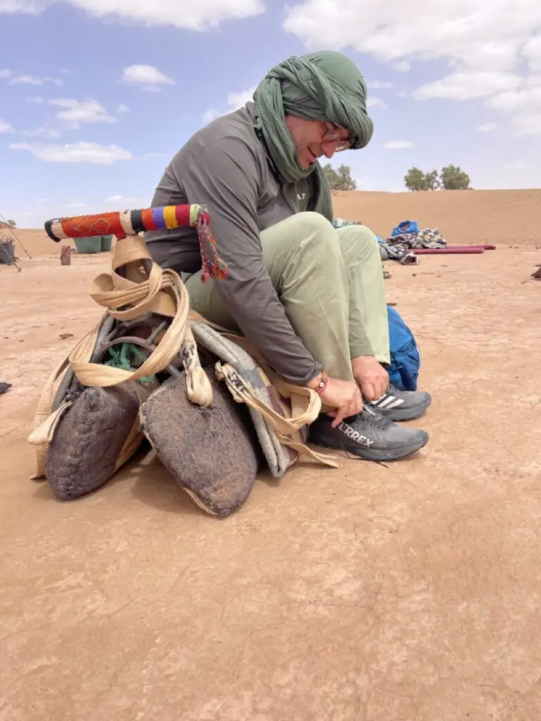 chaussure adidas terrex idéal en Légèreté et encombrement réduit pour le voyage itinérant