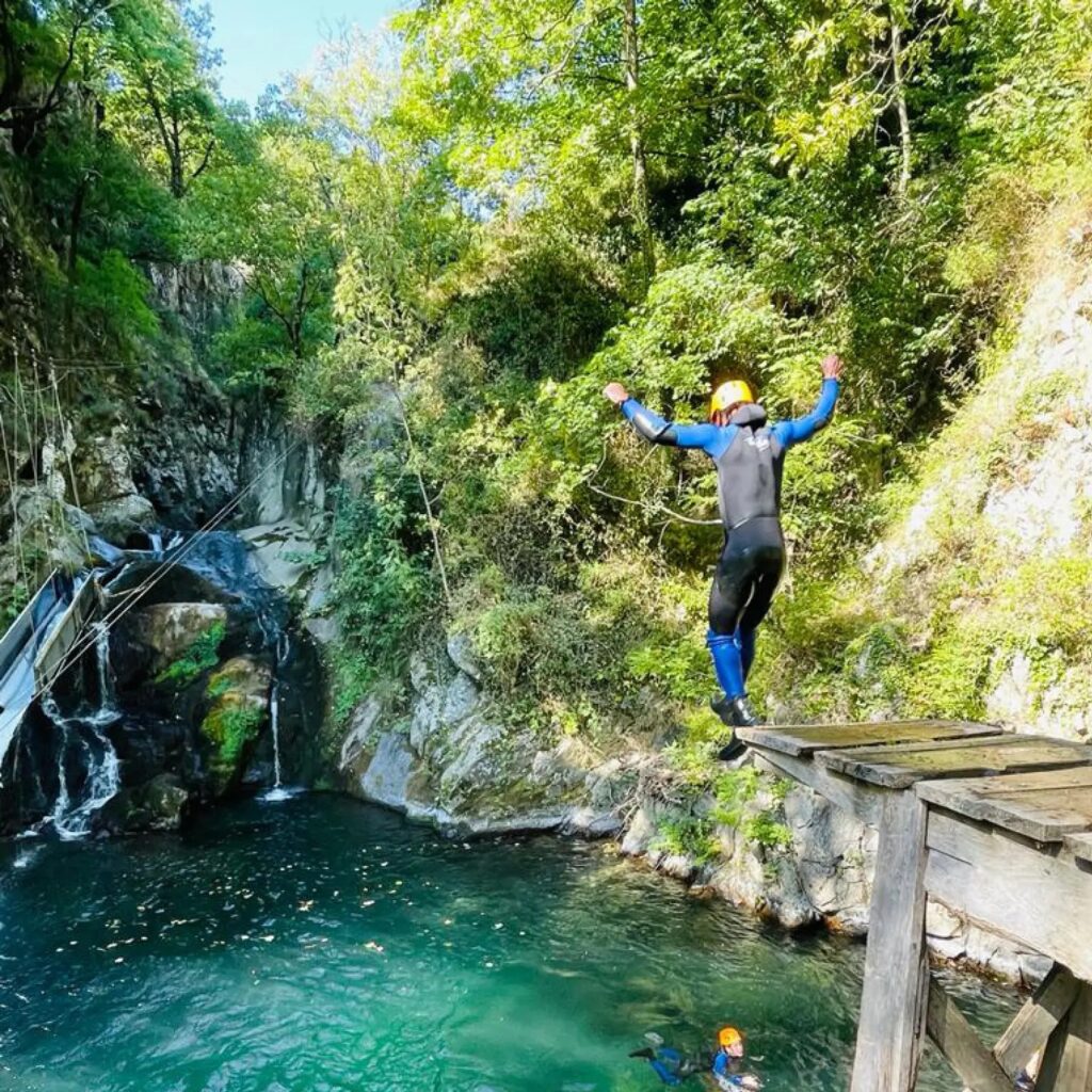 Canyoning en ardèche