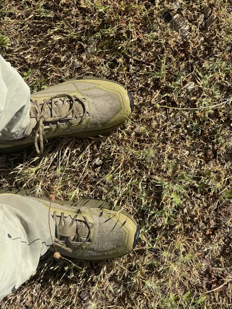 Imperméabilité DryVent™ des chaussures de rando the north face face à l'humidité