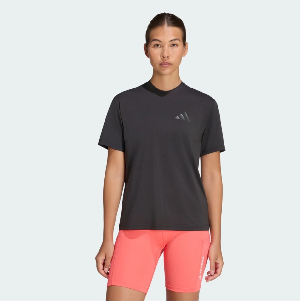 t-shirt climacool terrex multi rando femme devant
