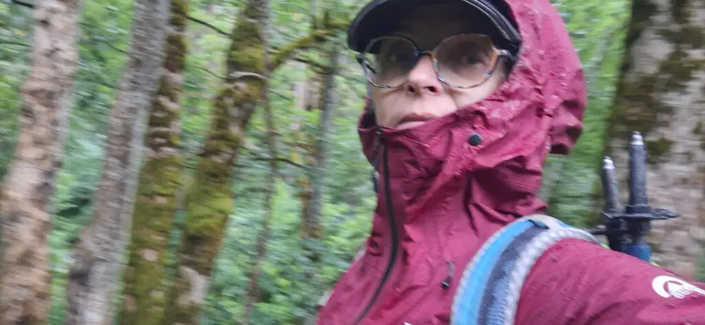 Randonnée à Beaufort, test de l'imperméabilité de la veste Summit Futurelight Amk The North Face