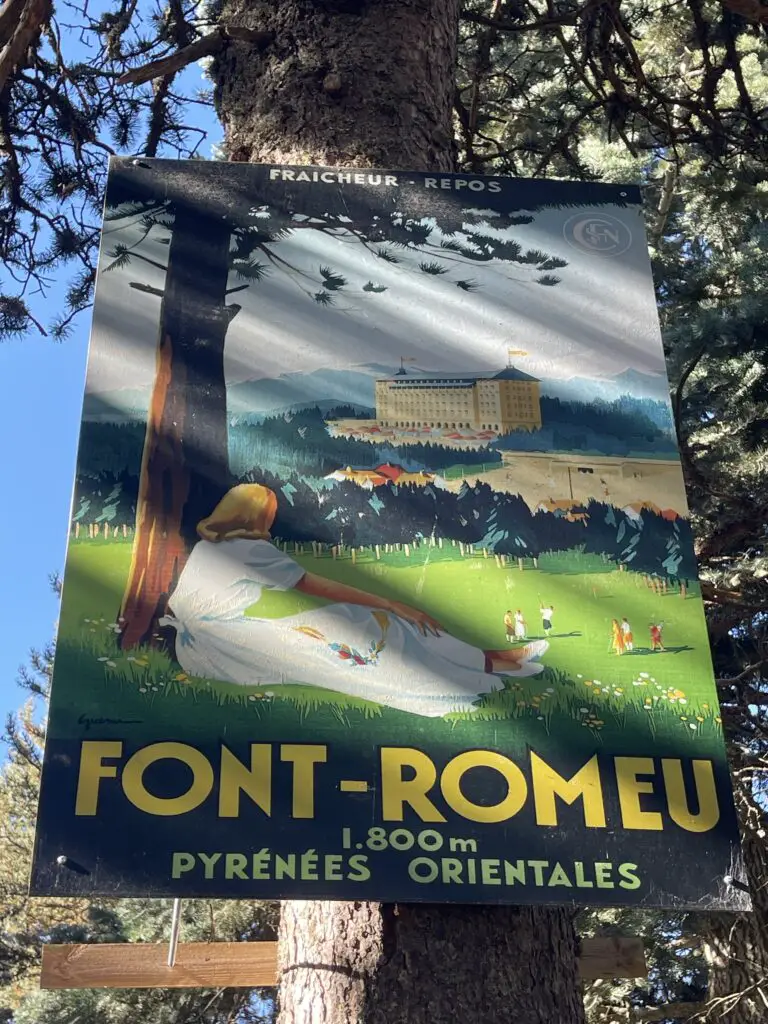 affiche de font-romeu été