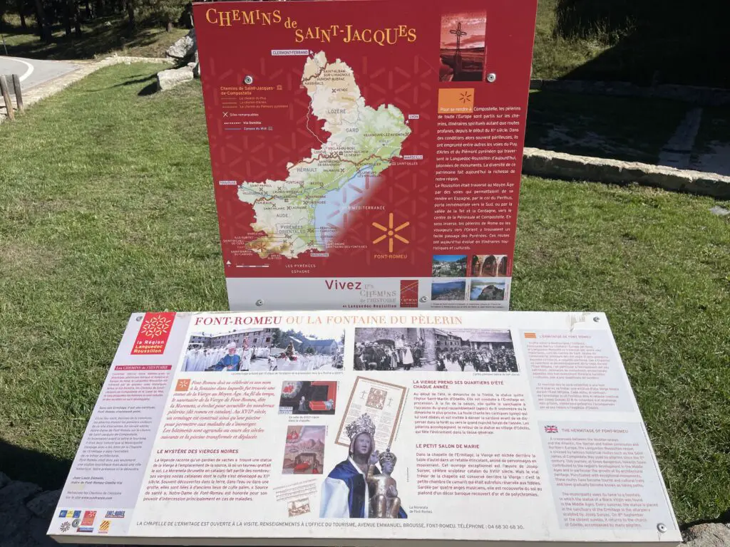 La richesse des sites remarquables des pyrénées orientales lors du chemin de saint jacques de compostelle