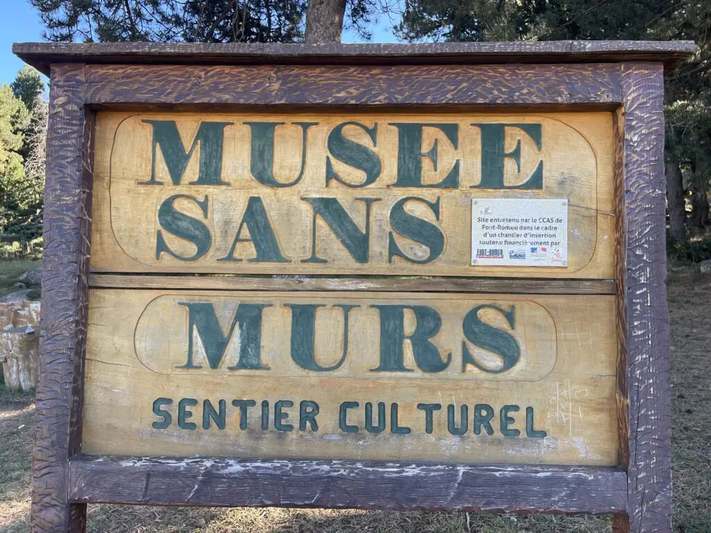 musée sans mur à Font-Romeu