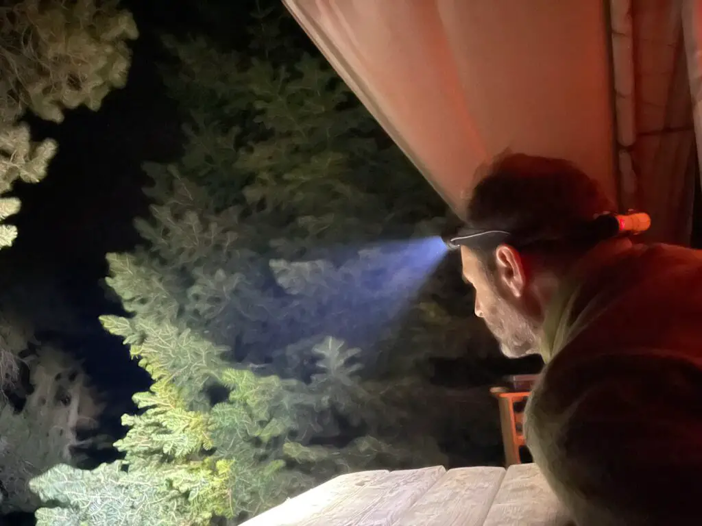éclairage haute puisance avec lampe frontale H8R ledlenser