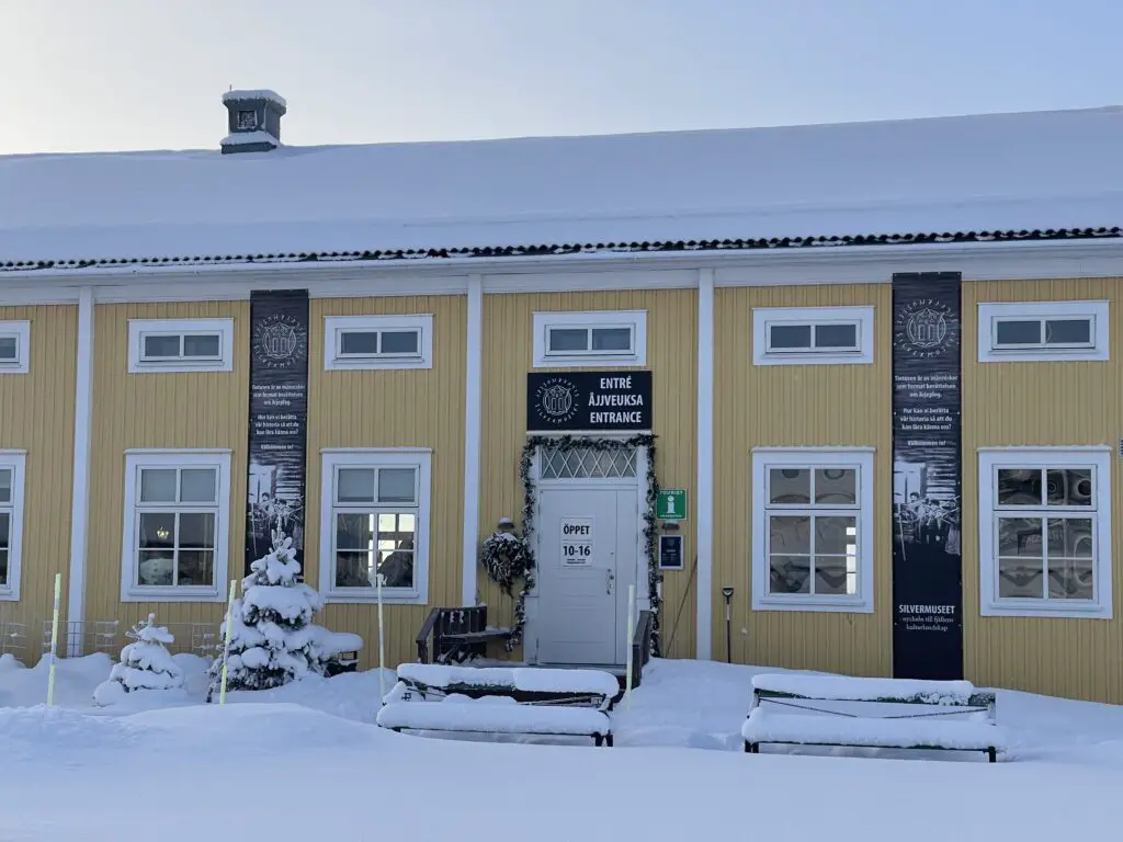 Musée Sami Silvermuseet d'arjeplog en laponie suédoise