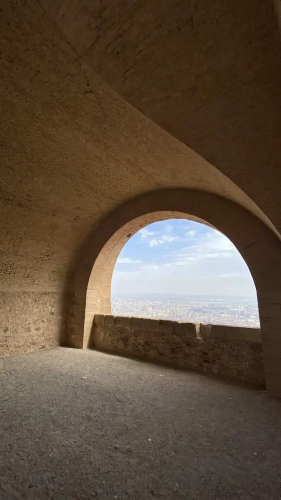 Vue sur le Fort de Santa Cruz et la baie d’Oran