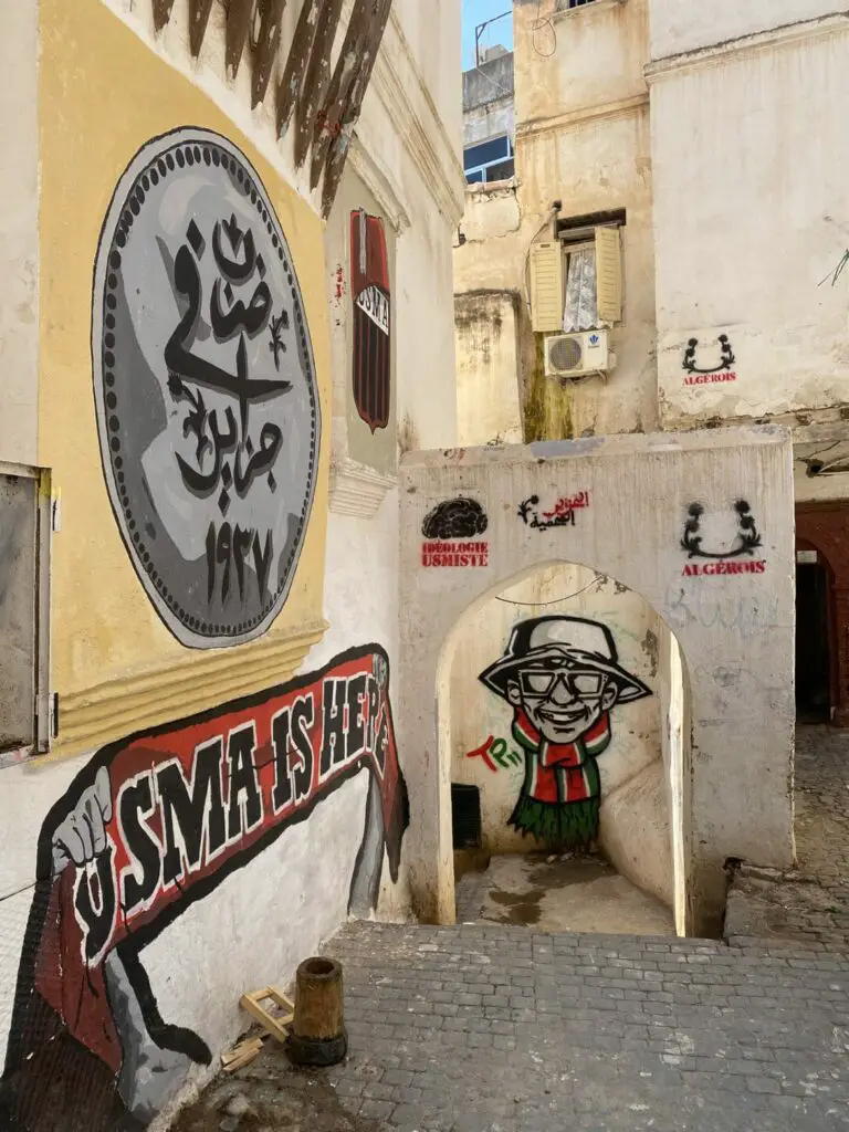 Ruelles dans la capitale algérienne