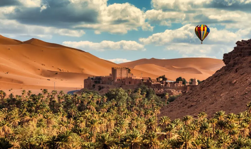 Désert du Sahara en Algérie