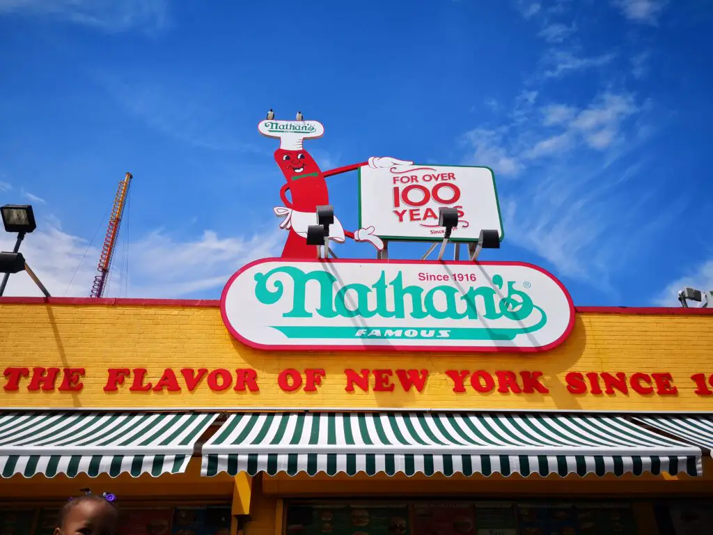 Chez Nathan's à Coney Island