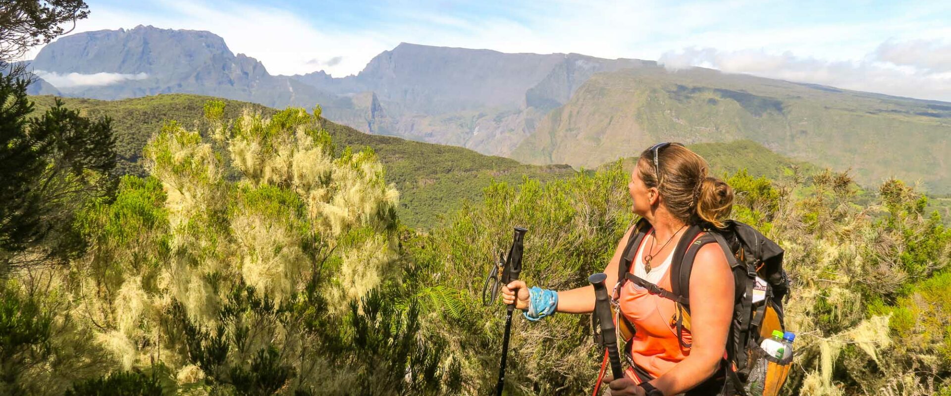 Équipement matériel randonnée la Réunion