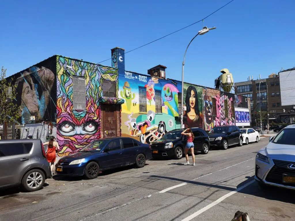 Les rues de Bushwick à New York