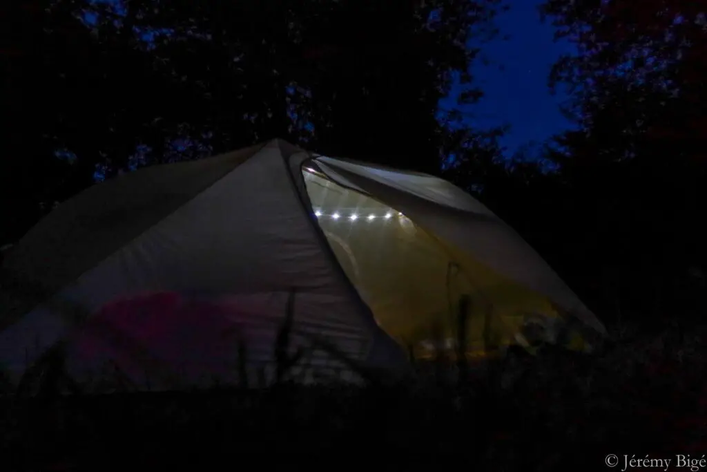 Système MtnGLO de Big Agnes.