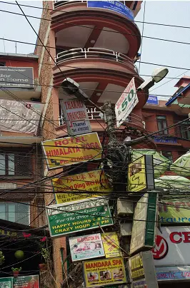 Kathmandu : une coupure toutes les 30 min... avant notre trek au Langtang