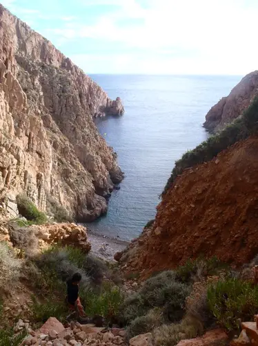 Criques des Calanches de Piana durant notre itinérance kayak en Corse