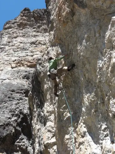 Didier s'arrache, perdu dans des sections un peu délicates à lire - couenne dans les Hautes-Alpes