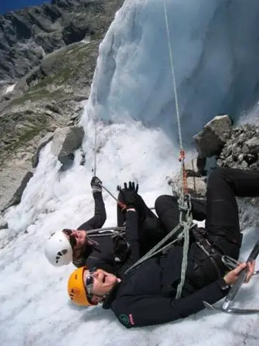 Chute dans la crevasse !!!!