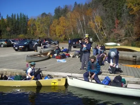 canoë au Canada