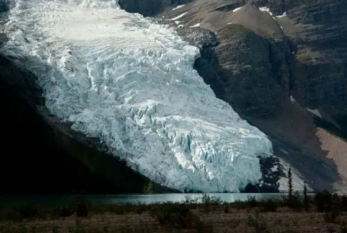 Berg Glacier durant notre Trek en Colombie Britannique