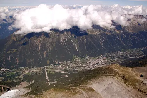 Chamonix station de montagne des Alpes