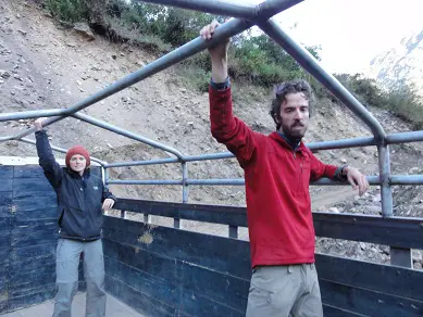 Fin du trek de choquequirao au Pérou