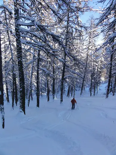 Voie que pour nous lors du séjour Affutez vos réflexes ! ski de randonnée dans le massif des Ecrins