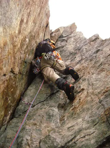 alpinisme près de la barre des Ecrins