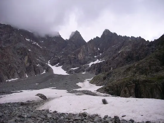 alpinisme près de la barre des Ecrins