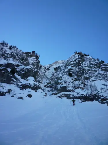 Cascade de glace au Fournel