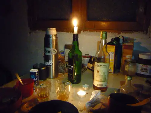 apéro et digestif à pause à la cabane la Salce au Fournel