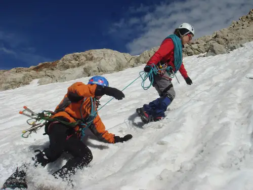 On ne la touchera qu'avec les yeux cette fois ci lors de la session alpinisme facile