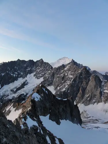 Vue magnifique. Prise par FD lors de l'initiation alpinisme