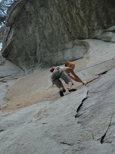 escalade en Italie couple 