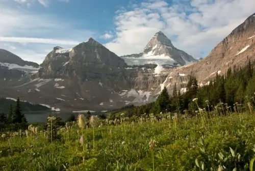 Le Mt Assiniboine, enfin ! durant notre Trek en Colombie Britannique