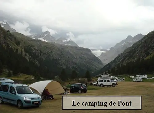 Le camping de Pont, Gran Paradiso et Valle dell'orco