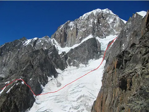 L'Intégrale de Peuterey Course d'alpinisme Alpes