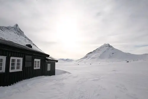 Le refuge d'Olavsbu lors du séjour ski en Norvège