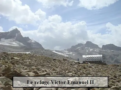Le refuge Victor Emanuel II durant notre trip au Gran Paradiso et Valle dell'orco