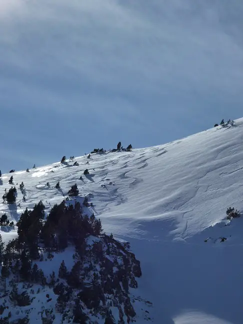 Neige de rêve pour accumulation de cauchemars en ski de randonnée