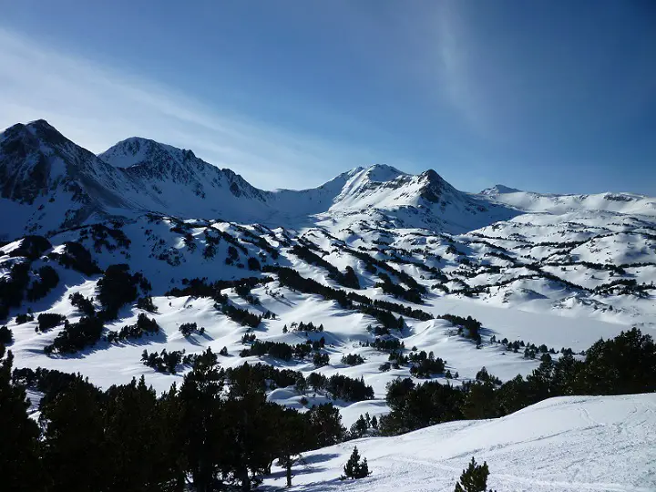 Le Magnifique massif des Camporells