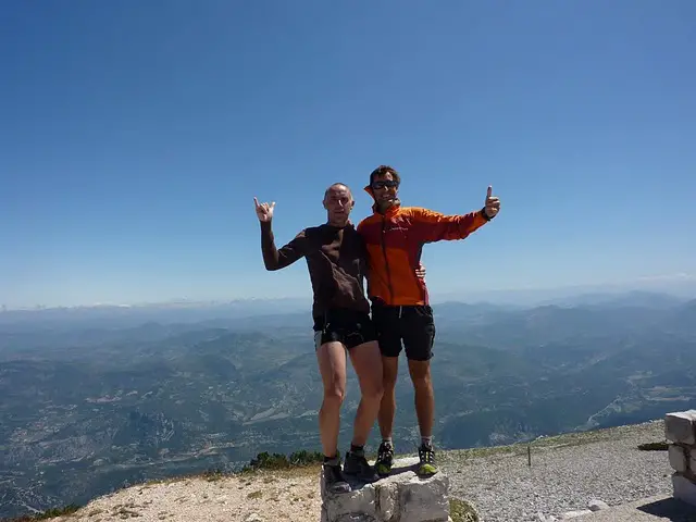 ascension trail du Mont Ventoux