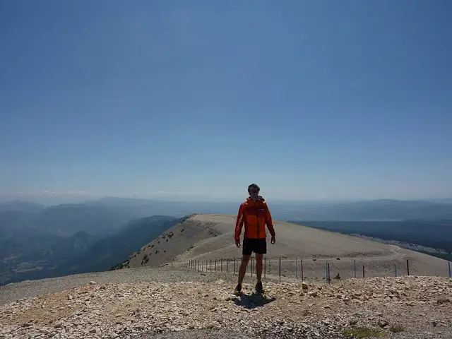 ascension trail du Mont Ventoux