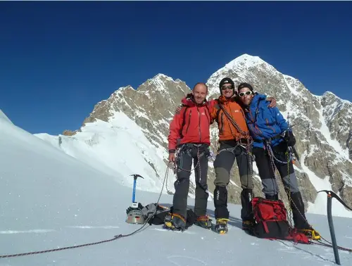 Redescente des montagnes du Pamir: heureux ! 