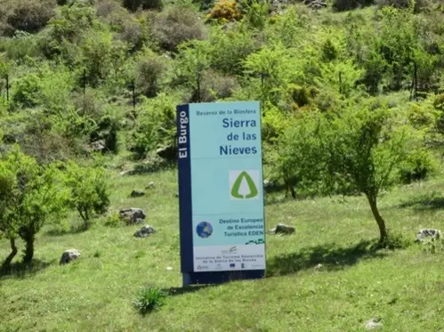 Sierra de las Nieves durant notre voyage à vélo en Andalousie